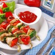 Letnji pileći ražnjići