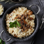 Rižoto sa bukovačom i butternut bundeve