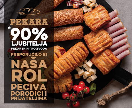 Zašto bi čak 90% vas preporučilo naša rol peciva porodici i prijateljima?