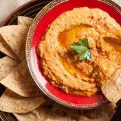 Humus od pečene paprike