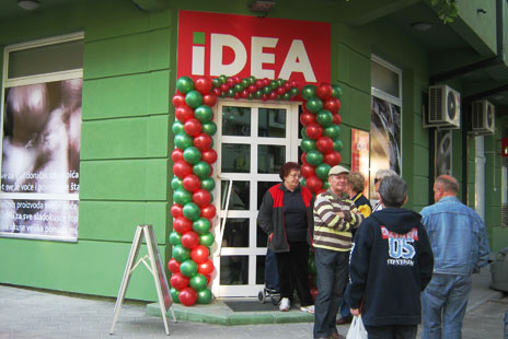 Još jedna Idea prodavnica u Novom Sadu m