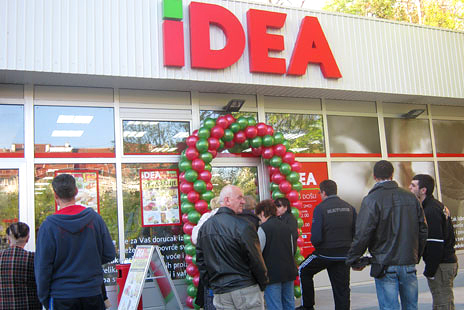 OTVORENA NOVA IDEA PRODAVNICA U NOVOM SADU m