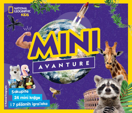 Mini Avantura u IDEA, Roda i Mercator prodavicama širom Srbije