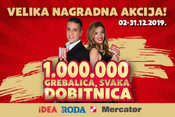 1.000.000 grebalica, svaka dobitnica