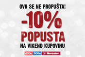 10% popusta na kupovinu