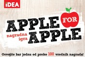 Apple for Apple nagradna igra