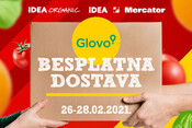 BESPLATNA DOSTAVA preko aplikacije Glovo