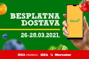 BESPLATNA DOSTAVA preko aplikacije Glovo