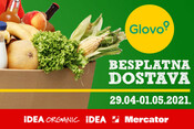 BESPLATNA DOSTAVA preko aplikacije Glovo