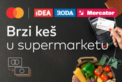 Brzi keš u više od 330 prodavnica i na više od 1300 kasa širom Srbije