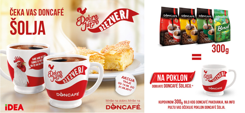Čeka vas Doncafe šolja