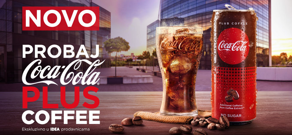 Coca-Cola Plus Coffee bez šećera - kombinacija iz snova