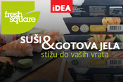 Fresh Square proizvodi u odabranim IDEA prodavnicama