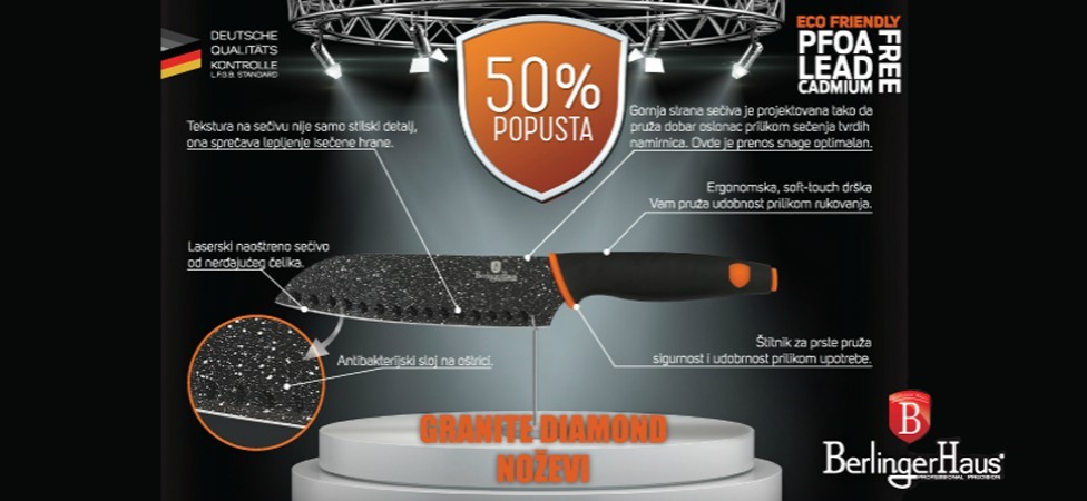 Granite diamond noževi po sjajnim cenama