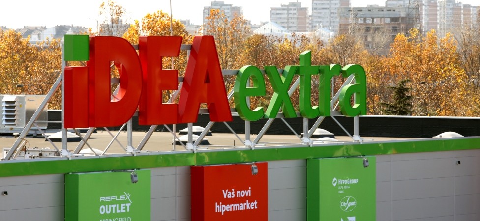 IDEA extra prodavnica 25. maja prestaje sa radom