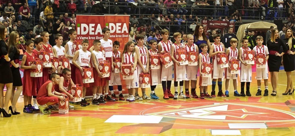 IDEA i KK Crvena zvezda Telekom ugostili mališane iz Republike Srpske