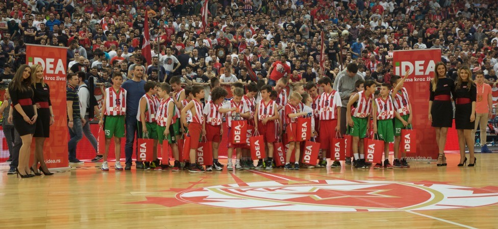 Idea i KK Crvena zvezda ugostili mališane iz Kosovske Mitrovice