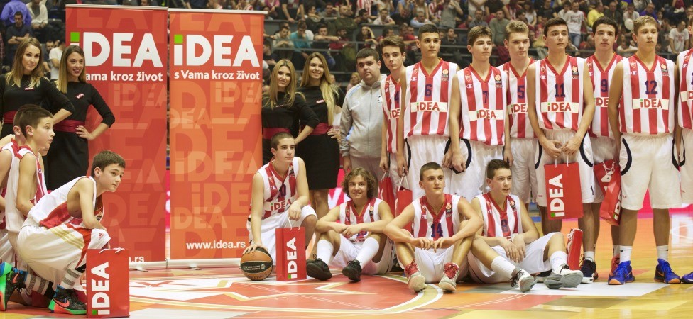 IDEA i KK Crvena zvezda ugostili mališane iz Niša