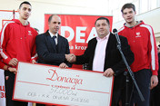 IDEA i KK Crvena zvezda uručili donaciju Domu Kulina
