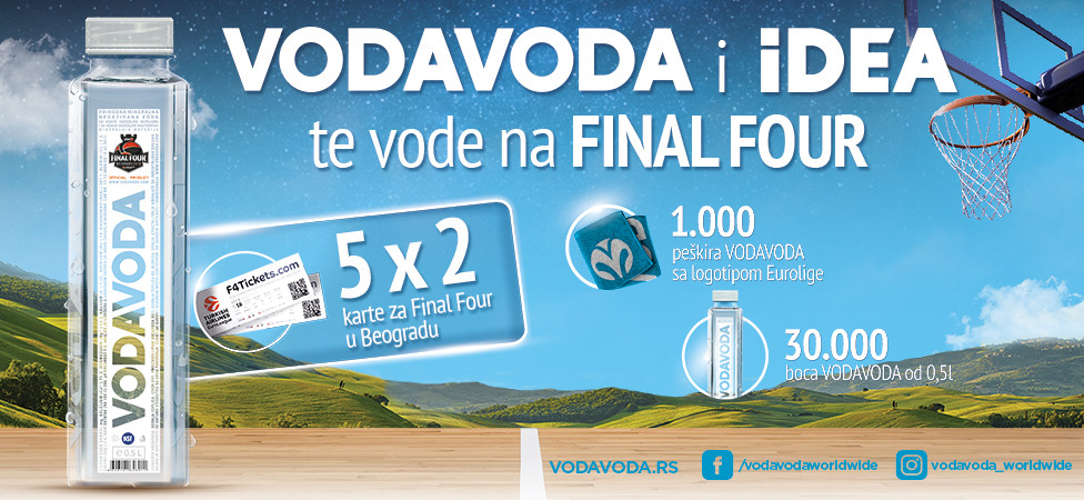 IDEA i VODA VODA vas vode na Final four