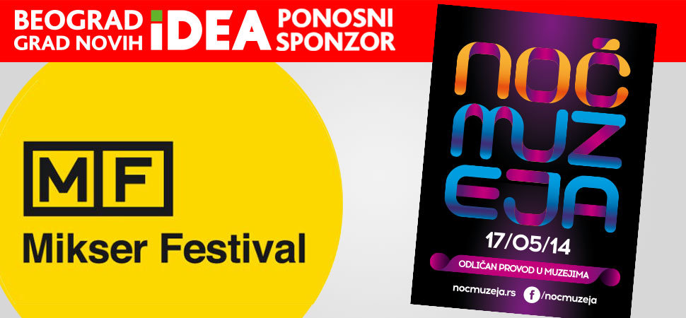 IDEA podržala Mikser festival i Noć muzeja