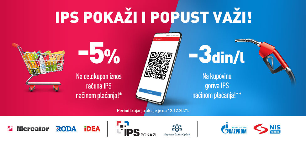 IPS pokaži i popust važi!