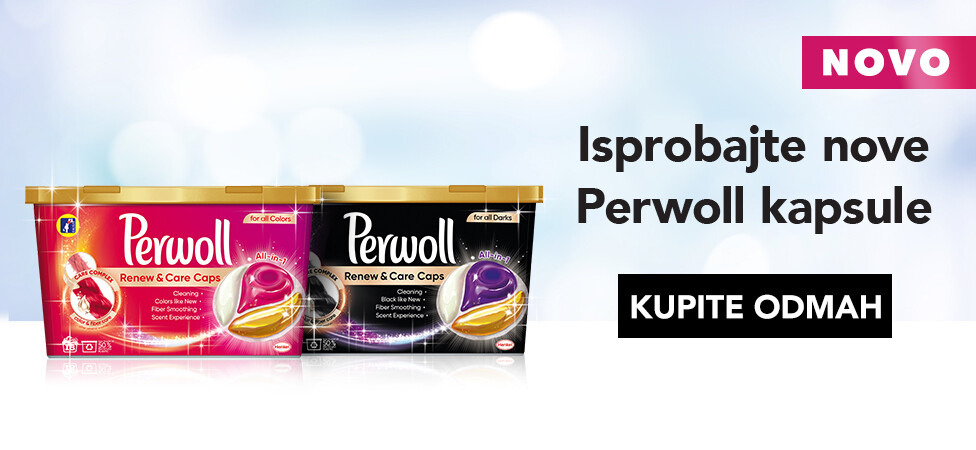 Isprobajte nove Perwoll kapsule