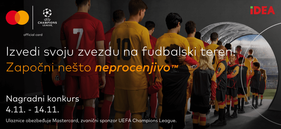 Izvedi svoju zvezdu na fudbalski teren