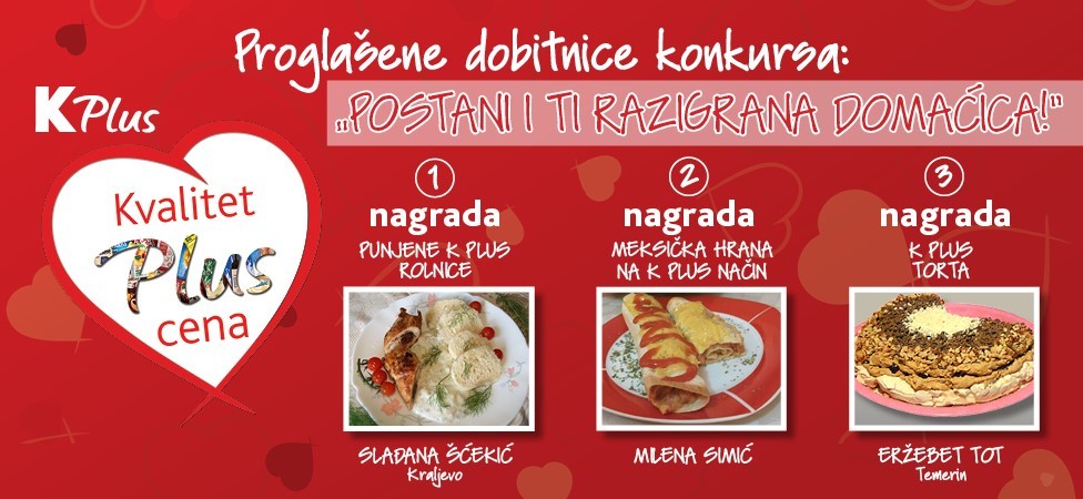 Izvučeni dobitnici nagradnog konkursa „Postani i ti razigrana domaćica“