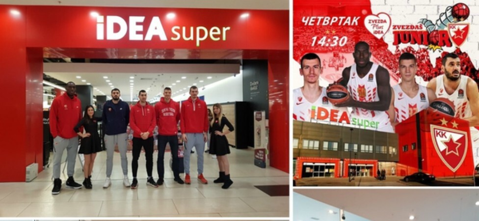 Košarkaši Zvezde u IDEI