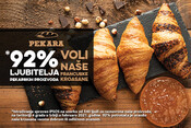 Kroasan iz naše pekare nestaje u trenu