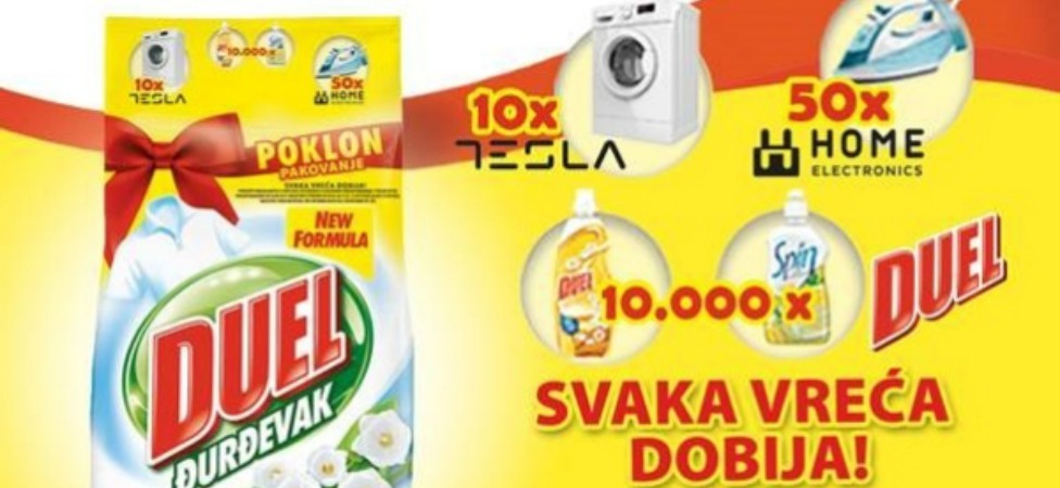 Kupite Duel jer svaka vreća dobija