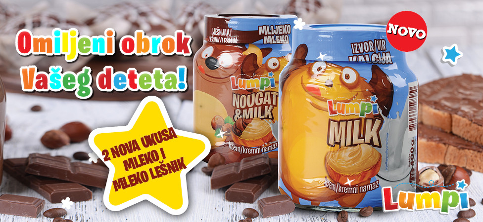 Lumpičanstvena poslastica u dva nova ukusa