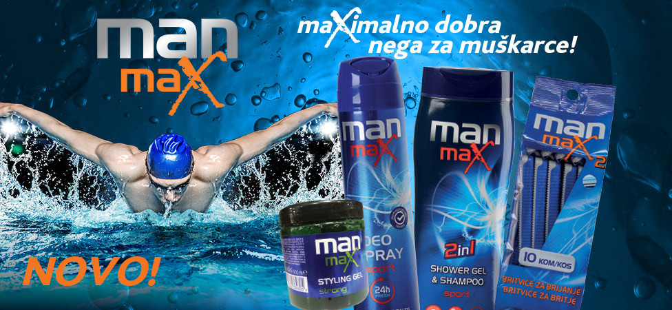Man Max kozmetika za muškarce od sada u proširenom portfoliju