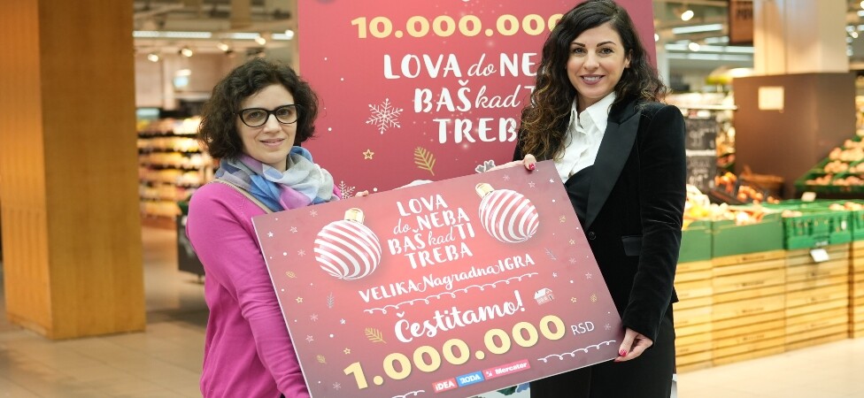 Mercator-S podelio deset miliona dinara 