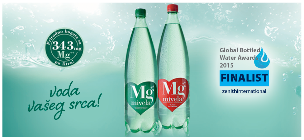 Mg Mivela u TOP 3 svetske funkcionalne vode
