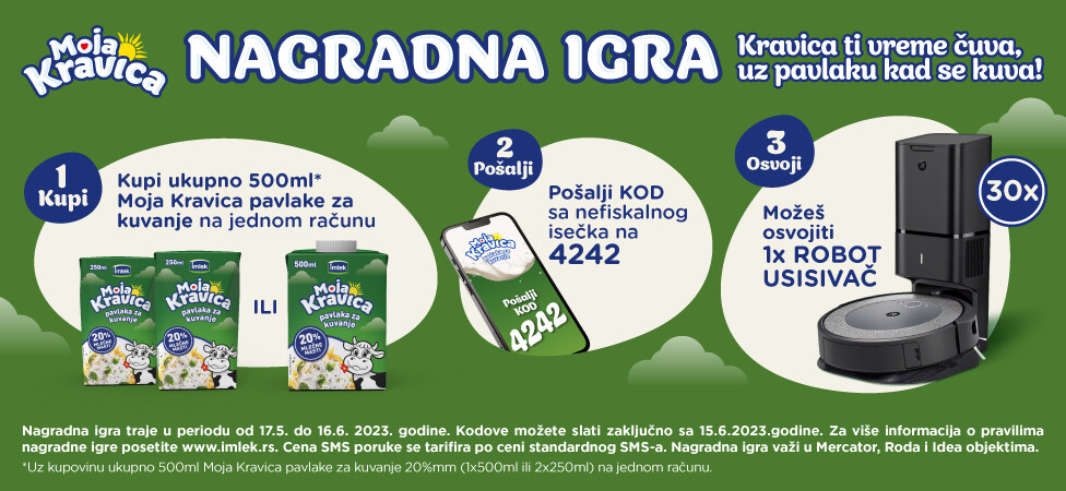 Nagradna igra “Kravica ti vreme čuva uz pavlaku kad se kuva”