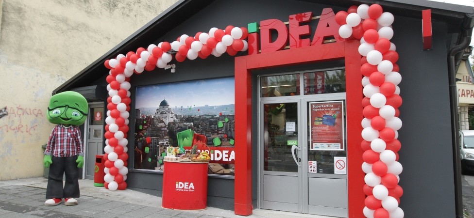 Nova IDEA prodavnica u Vojvode Stepe u Beogradu
