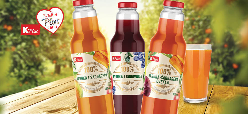 Novi K plus proizvodi - K plus sokovi