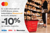 Osvoji i ti popust na narednu kupovinu uz Mastercard® karticu