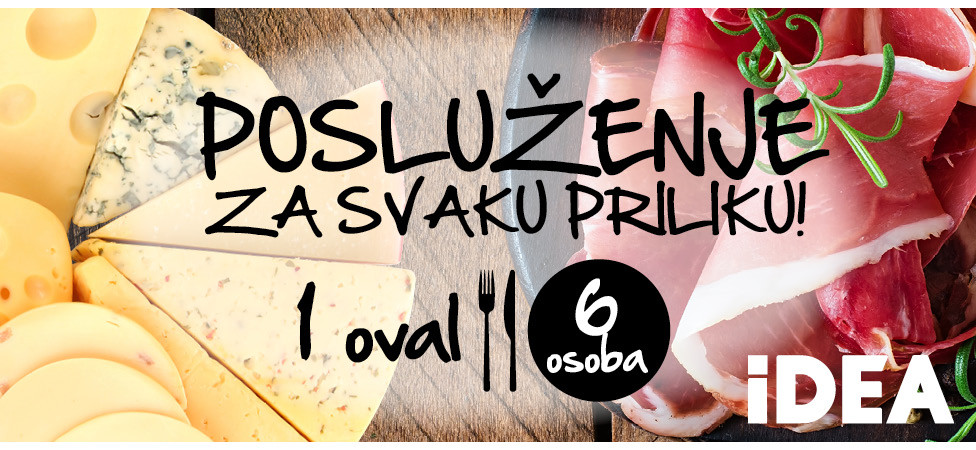 Posluženje za svaku priliku u IDEI