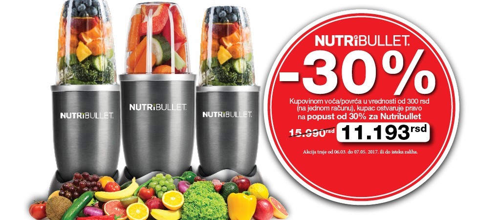 Predužena akcija za Nutribullet