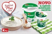 Probajte nove K Plus ukuse - kefir i mileram