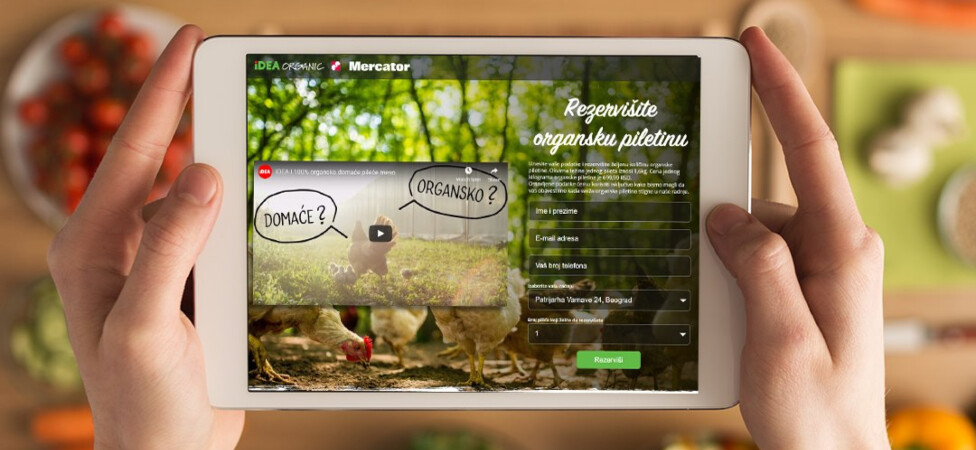 Rezervišite organsku piletinu