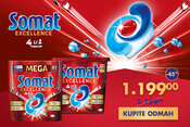 Somat Excellence tablete za mašinsko pranje posuđa