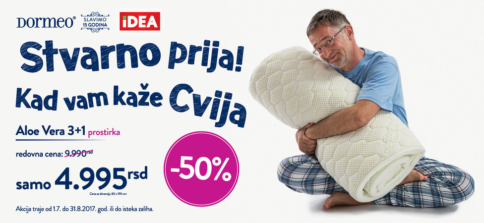 Stvarno prija! Kad vam kaže Cvija!