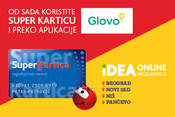Super Kartica i na Glovo aplikaciji