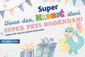 Super Klubić slavi 5.rođendan