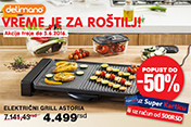Super sniženja za Delimano grill program