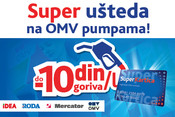 Super ušteda na OMV benzinskim stanicama